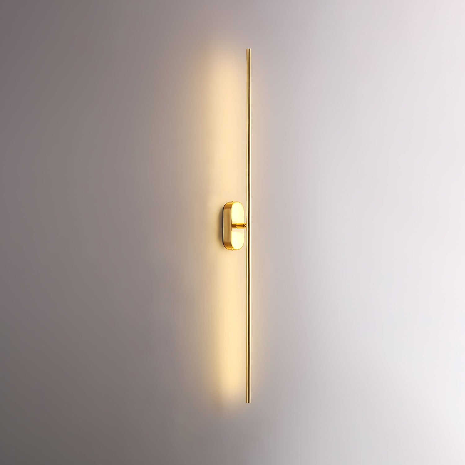 Aplique de Pared de Metal en Forma de Stick con Luz LED Integrada – Diseño Minimalista 9