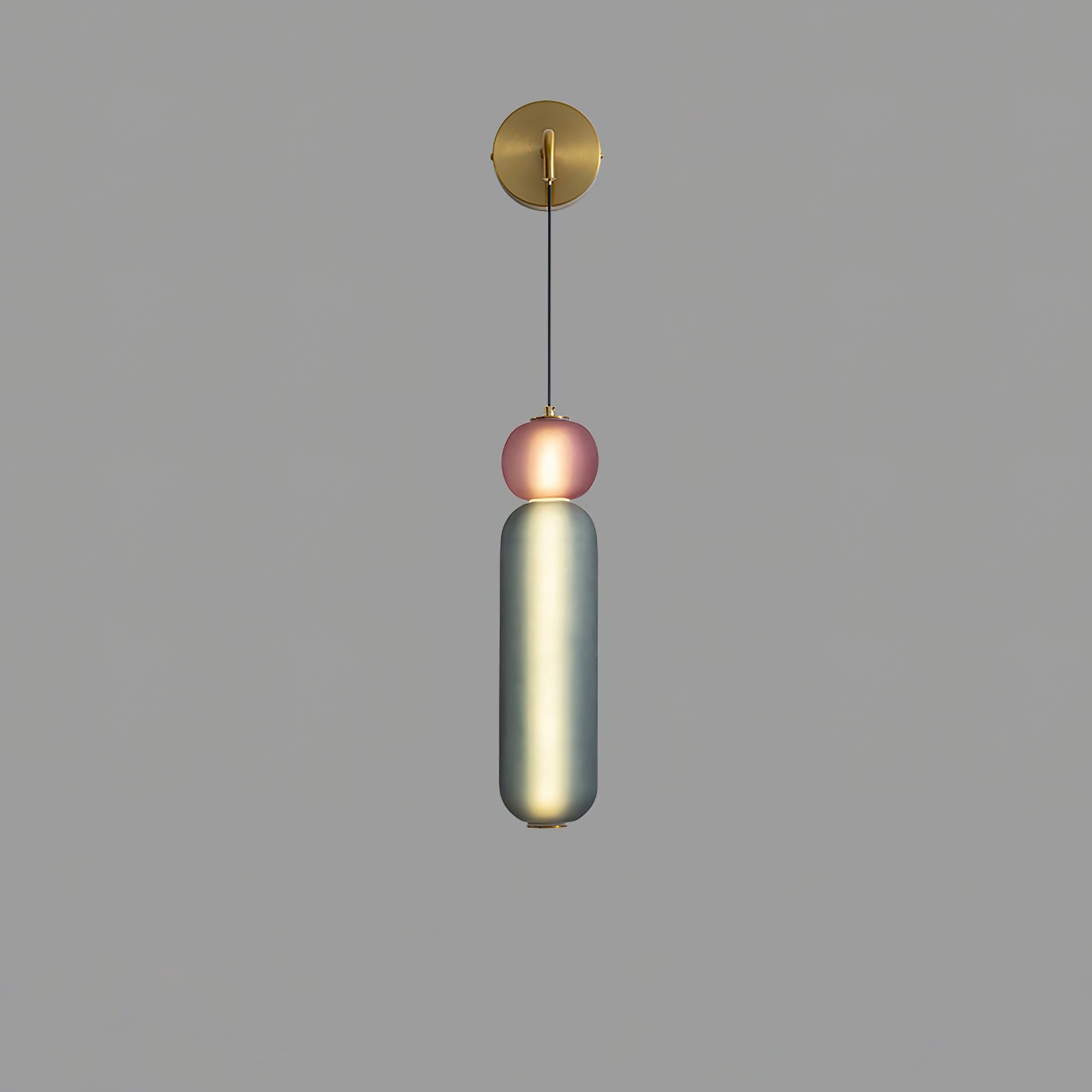 Aplique de Pared de Oro con Luz LED Integrada y Detalles Beige - Aplique Pared para Dormitorio y Decoración Elegante 6