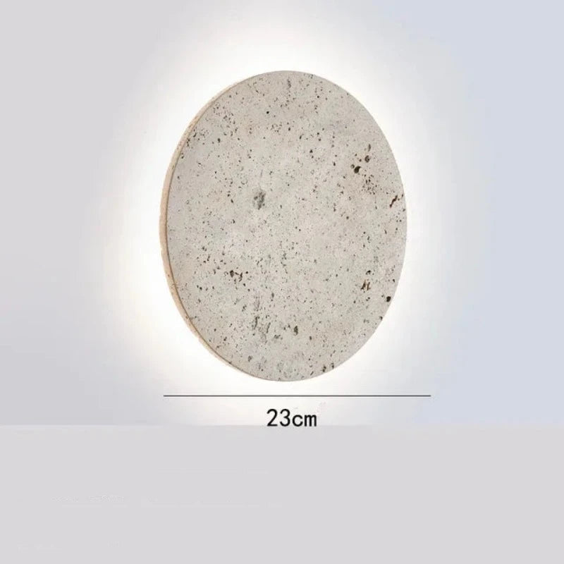 Aplique de Pared de Piedra Natural con Diseño Orgánico y Elegante 0