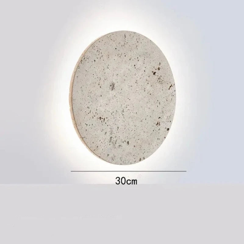 Aplique de Pared de Piedra Natural con Diseño Orgánico y Elegante 6