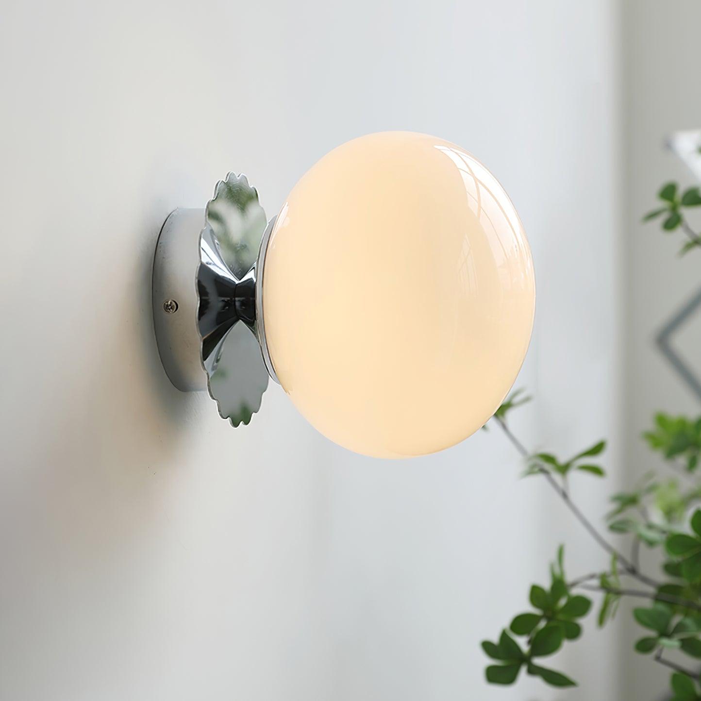 Apliques de Pared Modernos de Metal con Difusor de Vidrio Rosa – Lámpara Elegante 9