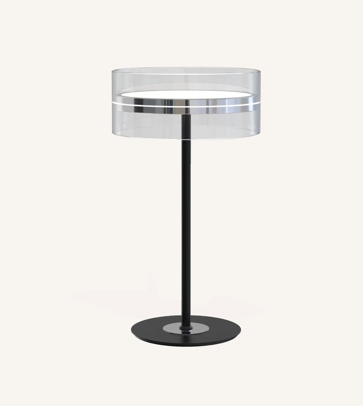 Lámpara de mesa LED de cristal Mirala – vista principal