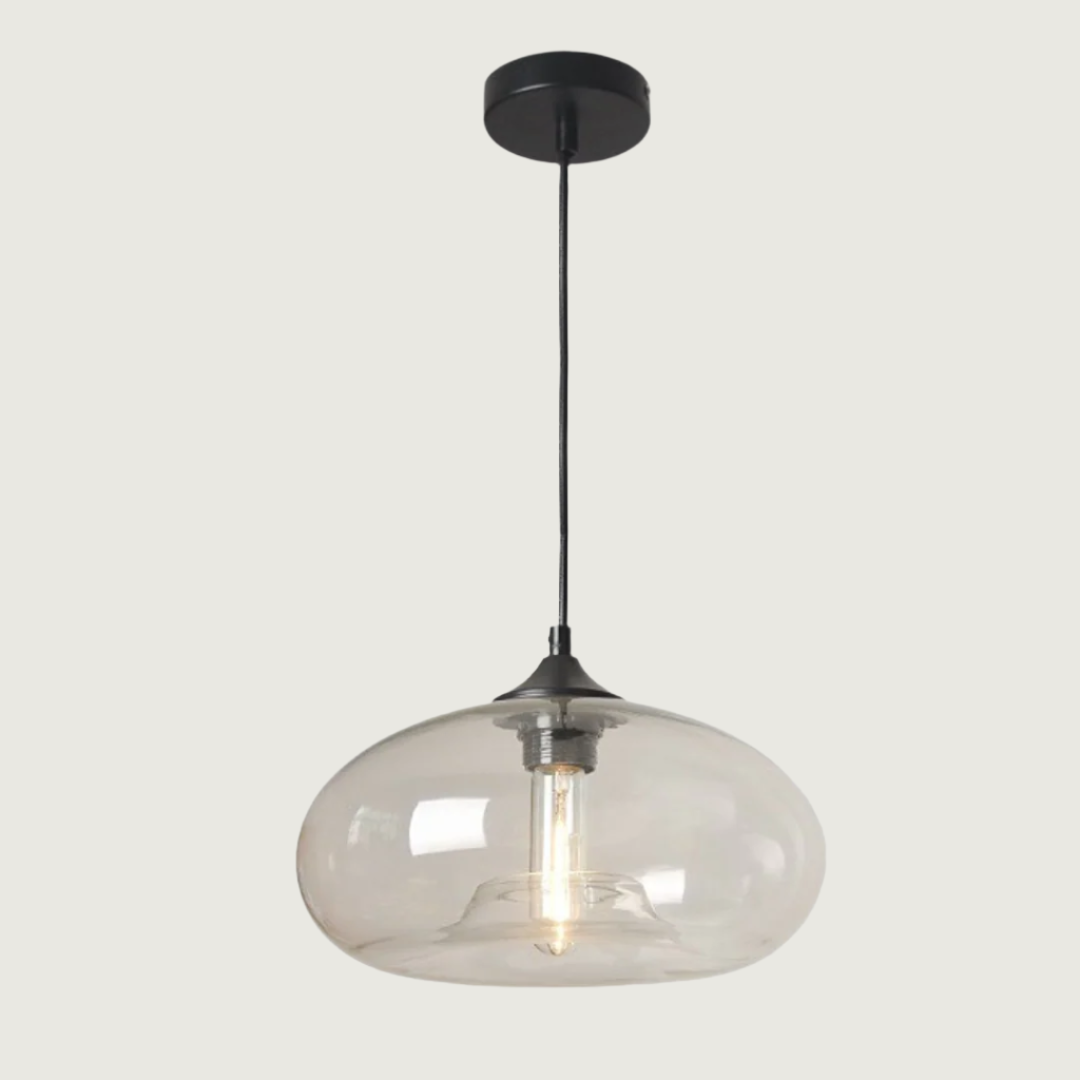 Olria - Lámpara Colgante de Vidrio Colorido para Comedor – Diseño Único y Artístico