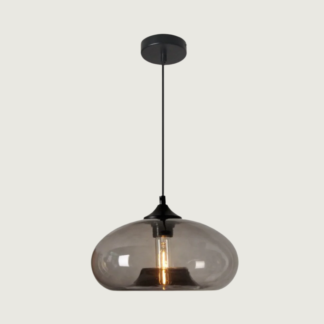 Olria - Lámpara Colgante de Vidrio Colorido para Comedor – Diseño Único y Artístico