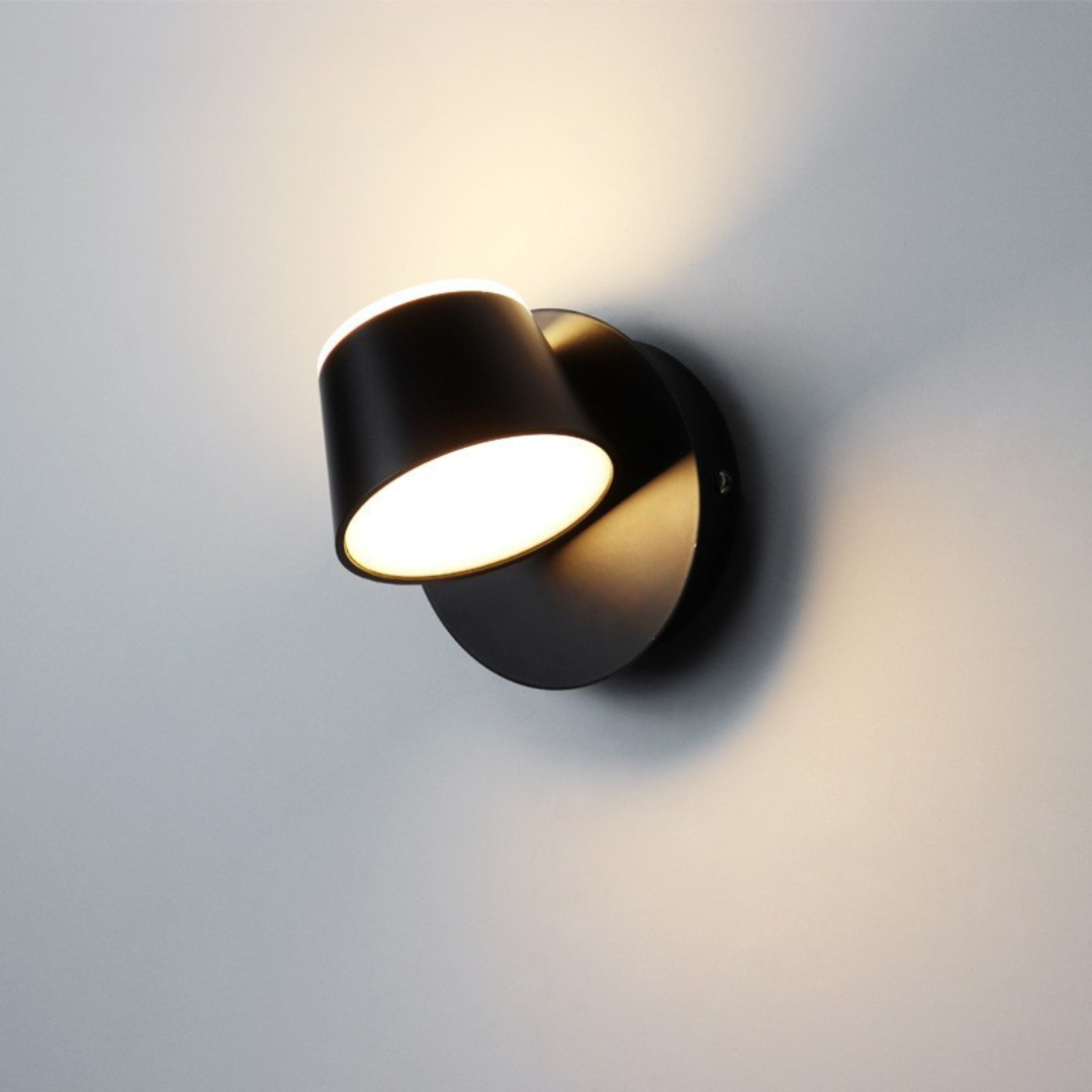 Lumor: Aplique de Pared Moderno Cilíndrico de Metal para Espejo