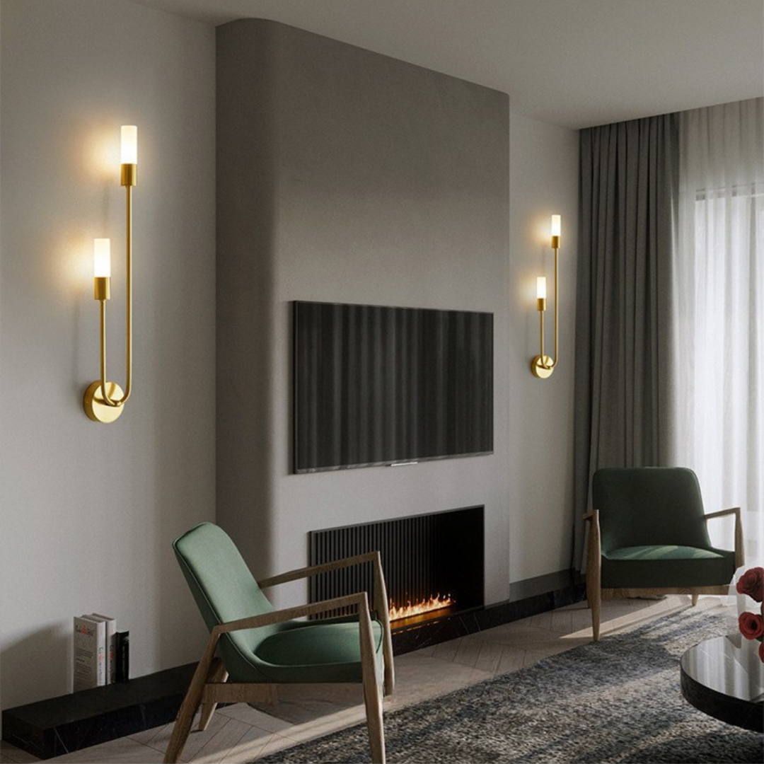 Eos: Aplique de Pared con Diseño Irregular Moderno Astroclaro