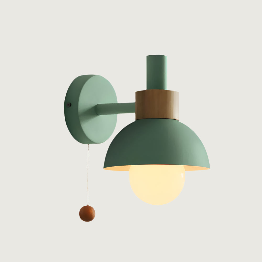 Astroclaro Luminis: Aplique de Pared Moderno LED de Metal y Vidrio – Interior/Dormitorio