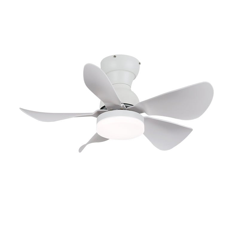 Ventilador de techo con luz Bonela en un dormitorio acogedor – imagen 16