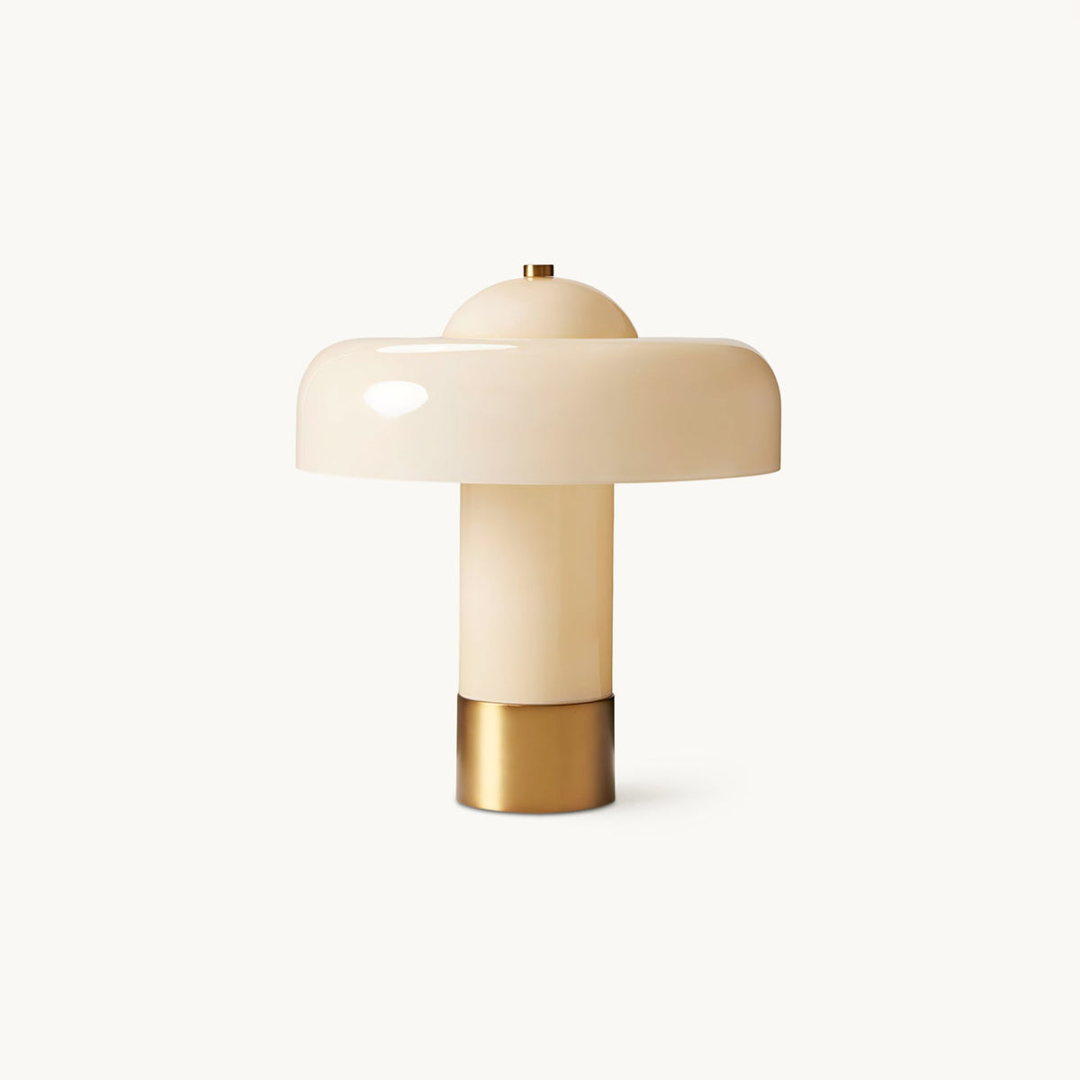 Lámpara de mesa de cristal tipo hongo Ebrela – vista principal
