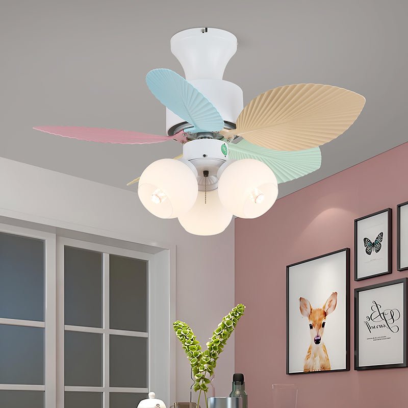 Ventilador de techo con luz Malvisca en una habitación infantil – imagen 3