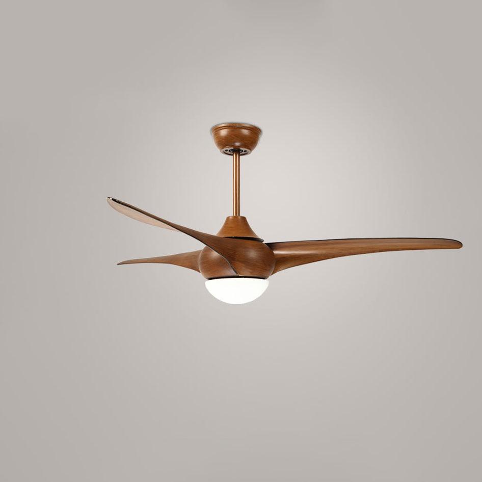 Ventilador de techo con luz Casela en un salón de estilo rústico – imagen 19
