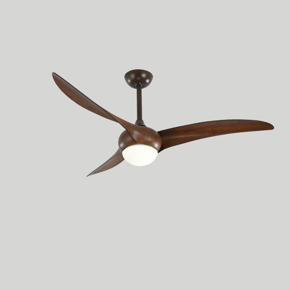 Ventilador de techo con luz Casela en un salón de estilo rústico – imagen 23