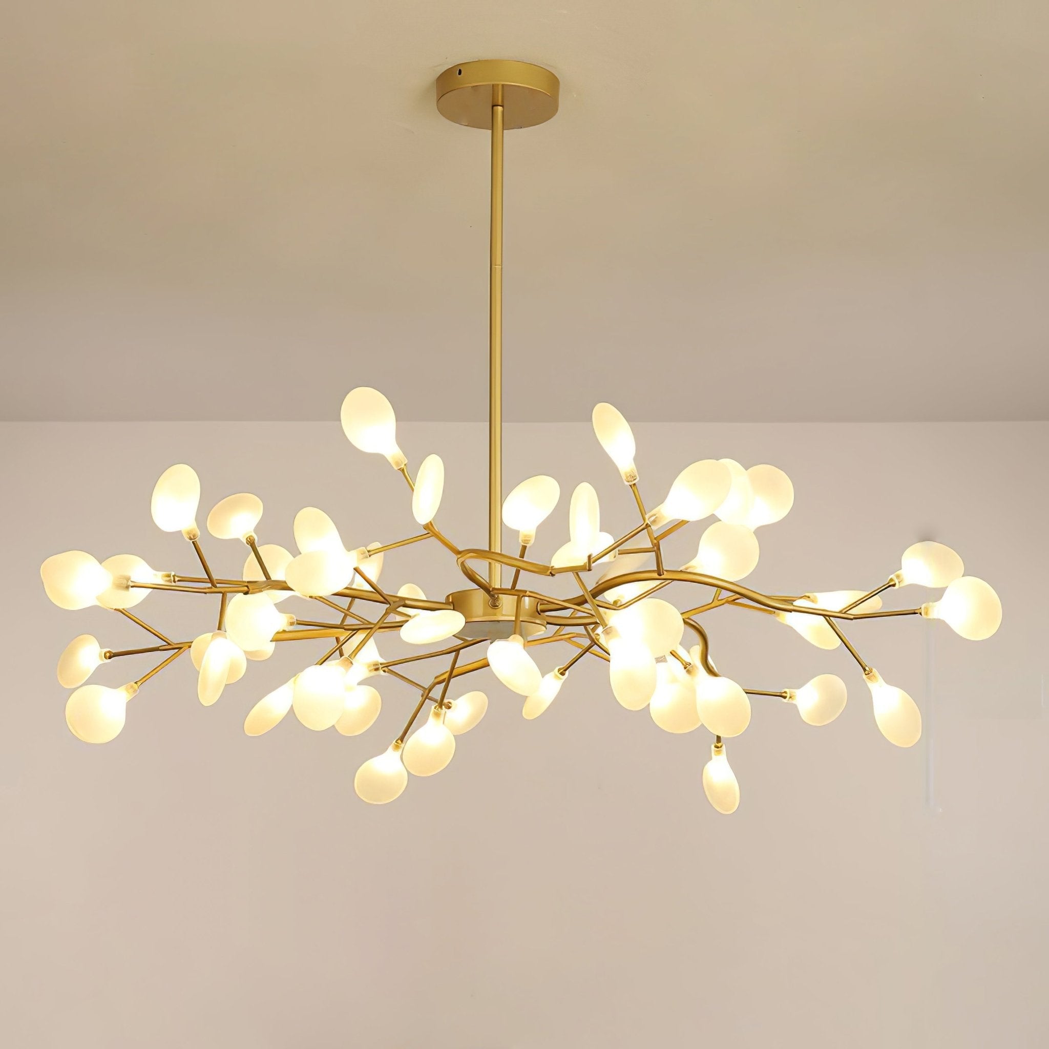 Chandeliers de Diseño Moderno con Forma de Satélite y Efecto Luciérnaga – Varios Tamaños Disponibles 14