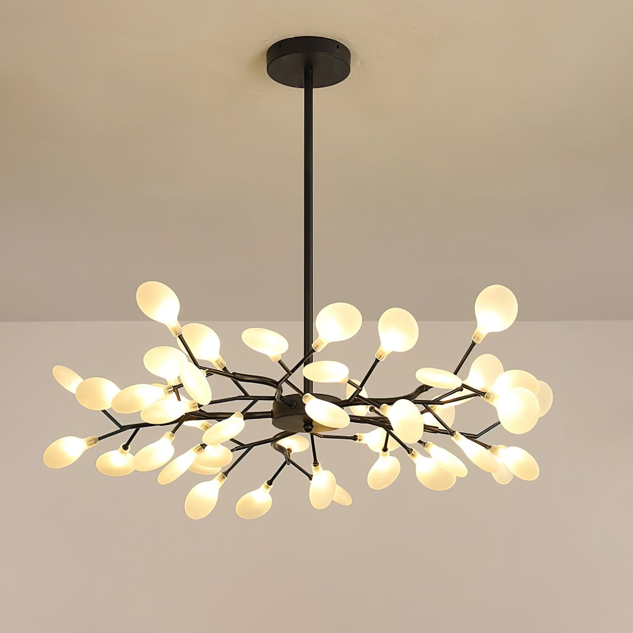 Chandeliers de Diseño Moderno con Forma de Satélite y Efecto Luciérnaga – Varios Tamaños Disponibles 9