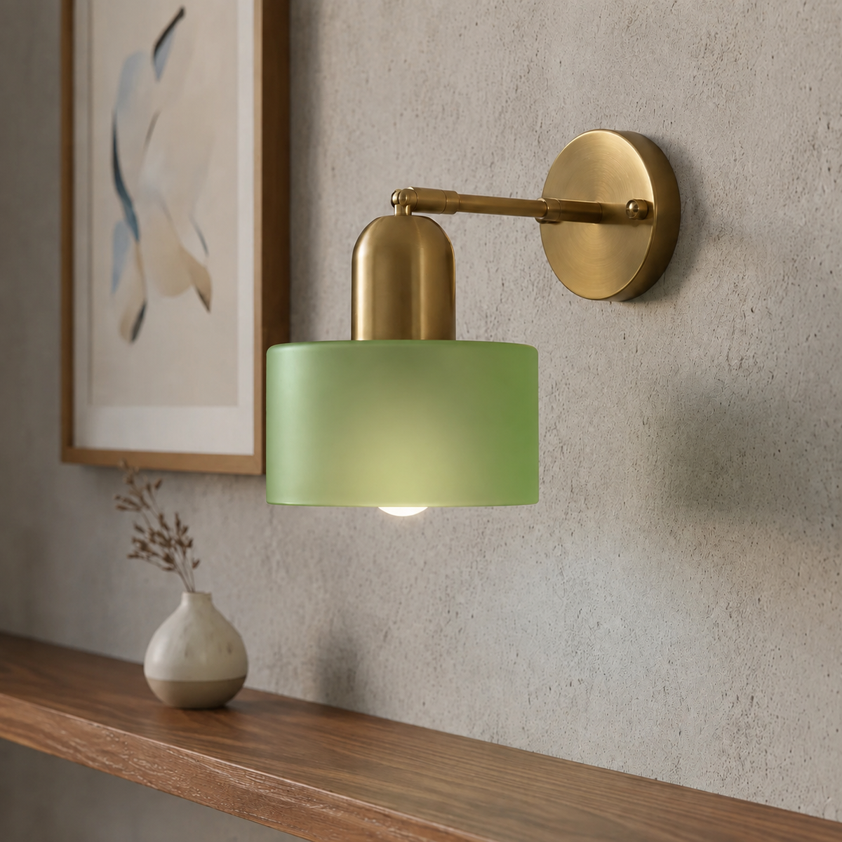 Aplique de pared de cristal Cobalta – vista principal