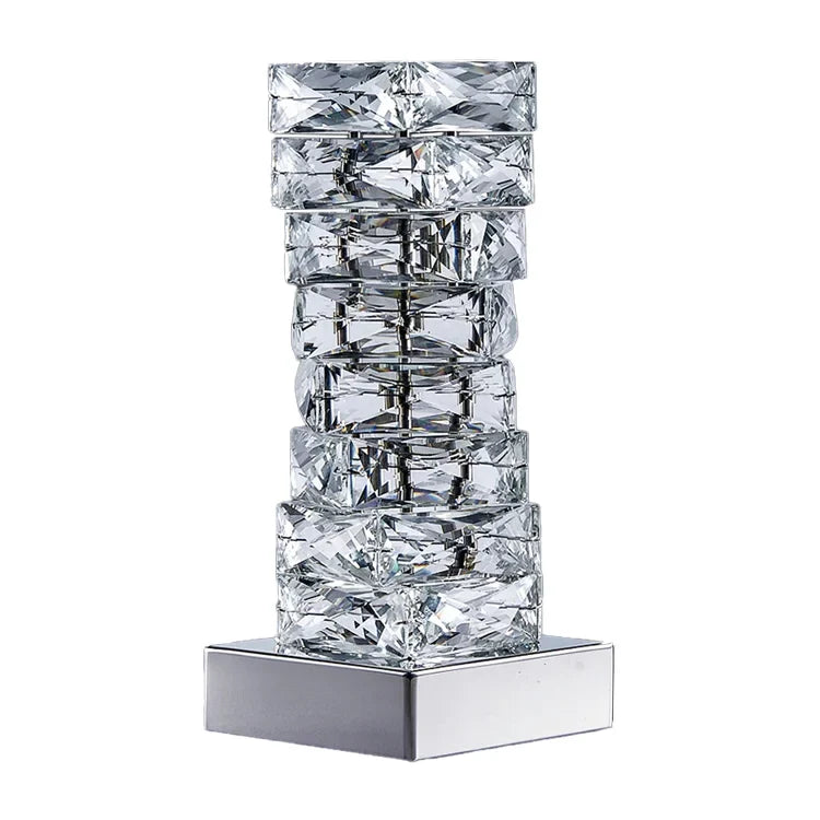 Lámpara de mesa de cristal Edria – vista principal