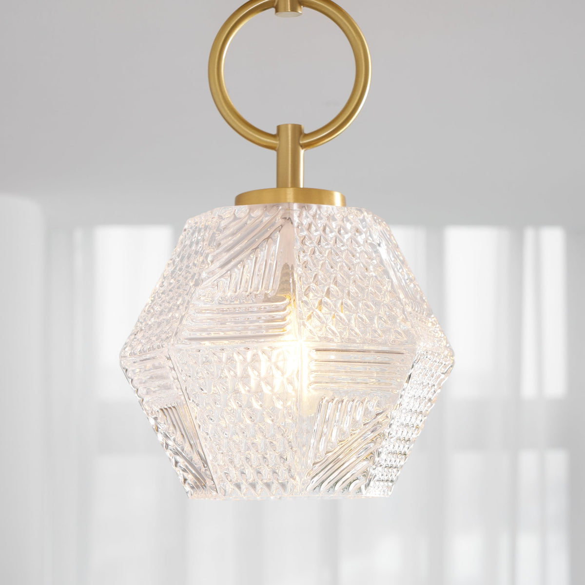 Lámpara de techo art déco Joyela en un dormitorio elegante – imagen 28