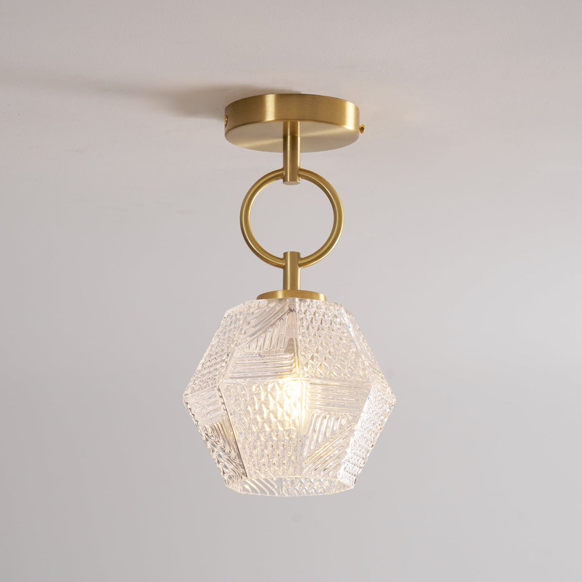 Lámpara de techo art déco Joyela en un dormitorio elegante – imagen 33
