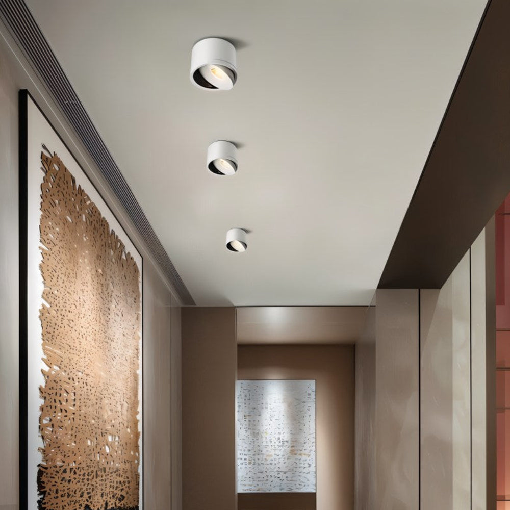 Downlights LED de Aluminio Minimalistas para Techo – Iluminación Eficiente para Pasillos 11