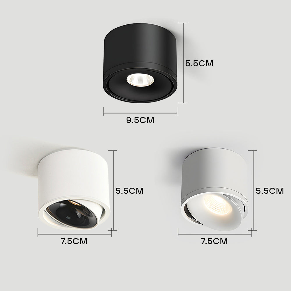 Downlights LED de Aluminio Minimalistas para Techo – Iluminación Eficiente para Pasillos 6