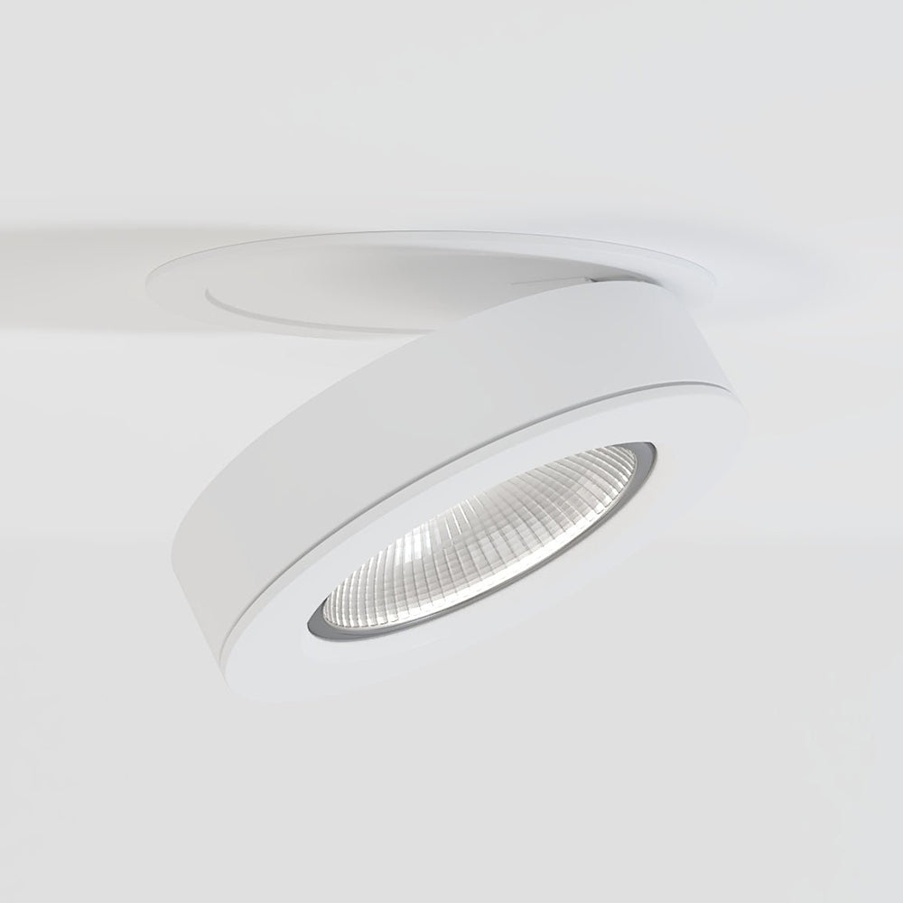 Downlights LED de Techo Redondos de Aluminio Ajustables 360° para Pasillos 1