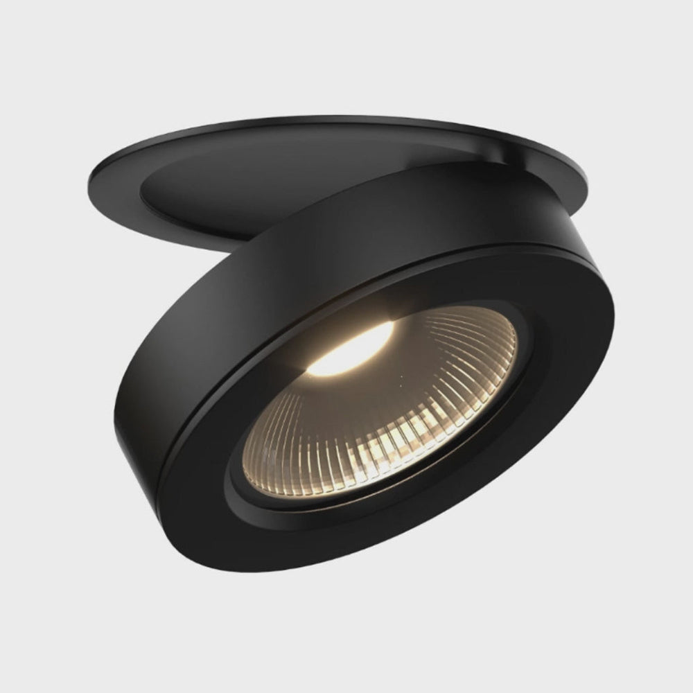 Downlights LED de Techo Redondos de Aluminio Ajustables 360° para Pasillos 9