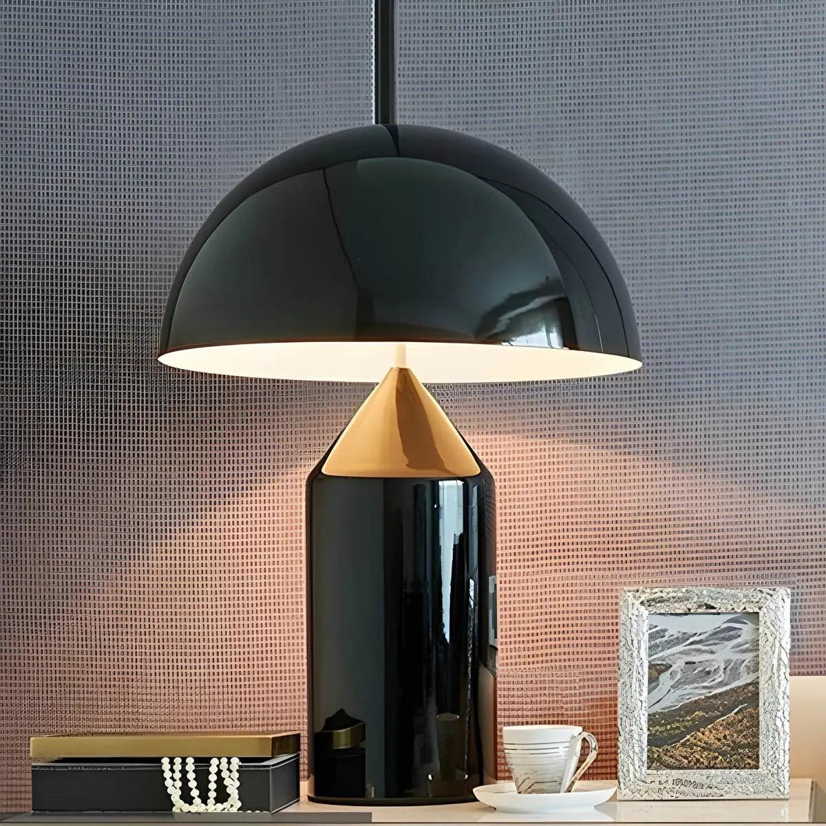 LuzArco - Lámpara de Mesa Minimalista con Luz LED