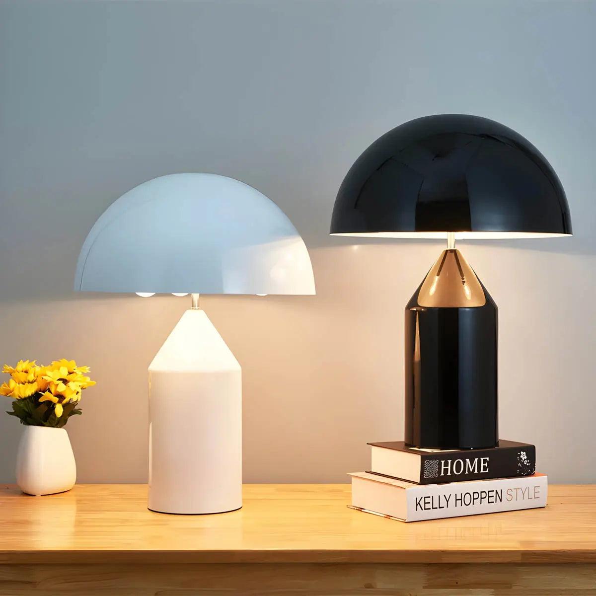 LuzArco - Lámpara de Mesa Minimalista con Luz LED