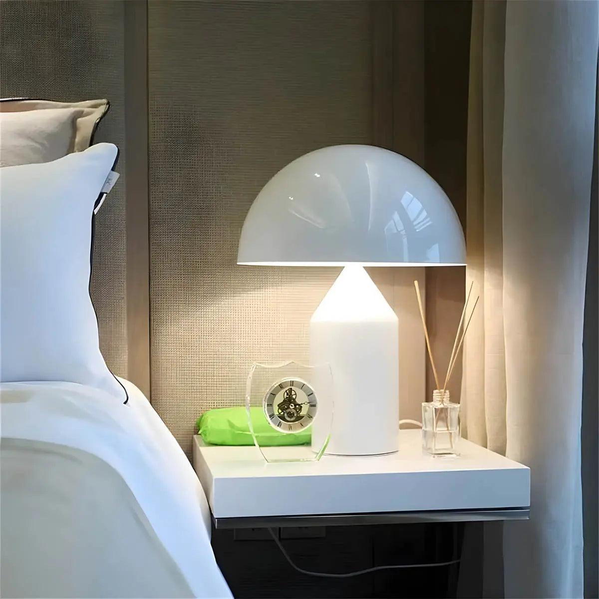 LuzArco - Lámpara de Mesa Minimalista con Luz LED
