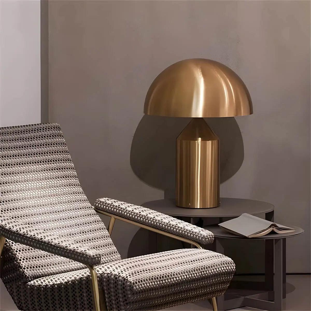 LuzArco - Lámpara de Mesa Minimalista con Luz LED