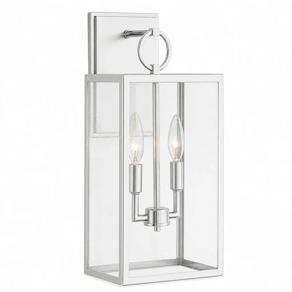 Aplique de pared exterior Candelo junto a una puerta de entrada – imagen 13