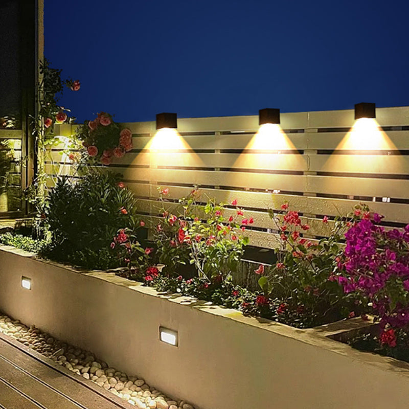 SolVéda - Lámpara Solar de Pared para Exteriores IP65