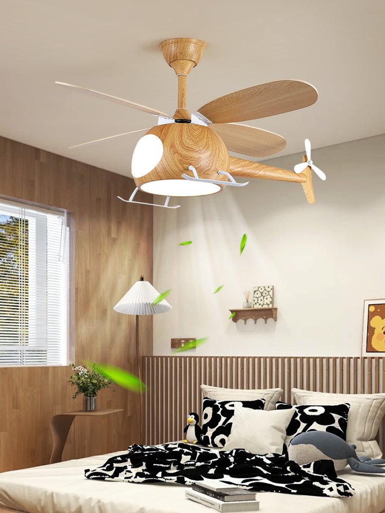 Ventilador de techo infantil con luz Vuelito en una habitación infantil – imagen 9