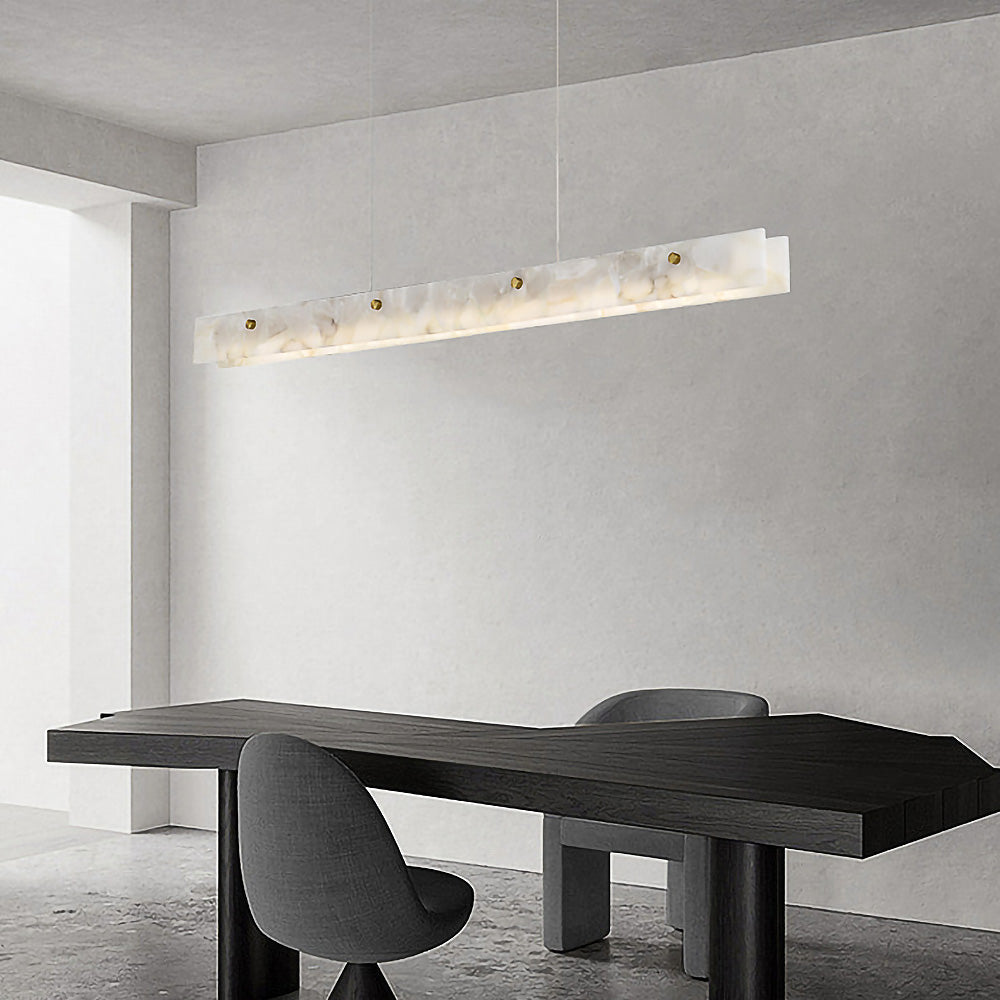 Iluminación de Isla LED Nórdica Minimalista para Comedor – Lámpara Colgante de Diseño Moderno 3
