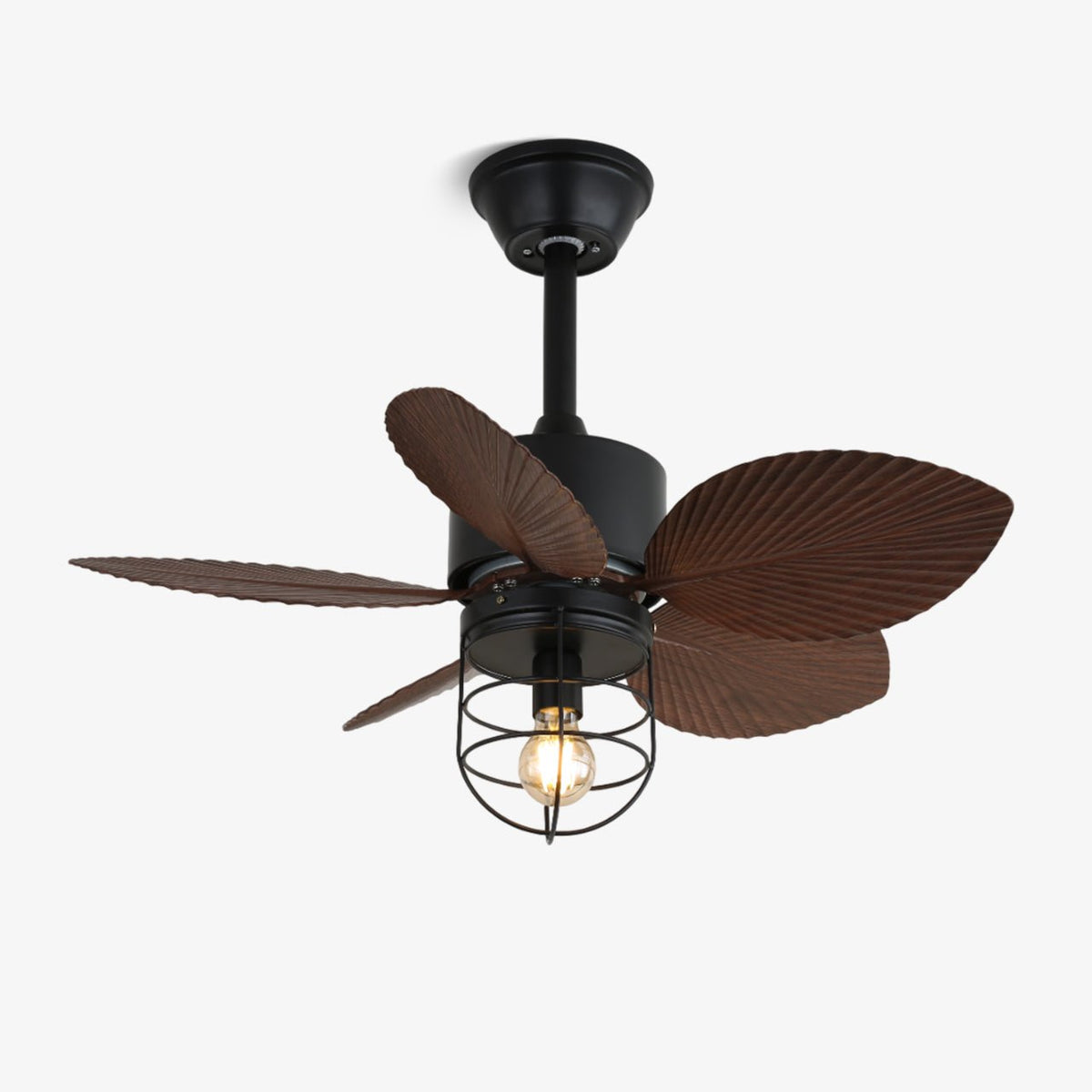Ventilador de techo con luz Palmeta – vista principal