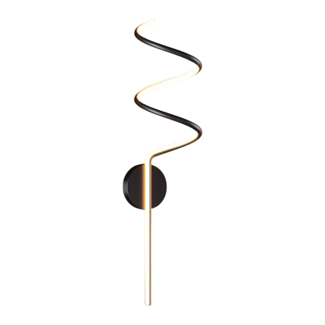 Vortix: Aplique de Pared Moderno LED con Diseño Espiral Astroclaro