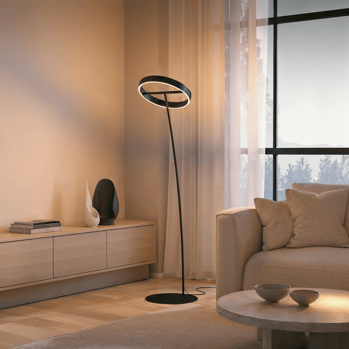 Lámpara de pie LED Rotela – vista principal