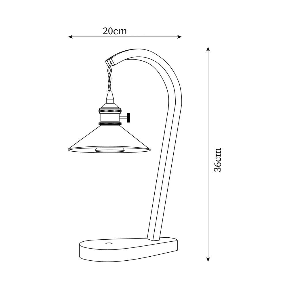 Lámpara Calentadora de Velas con Diseño Elegante y Base de Madera Sólida – Ideal para Difusión de Aroma Interior 4