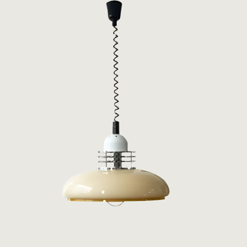 Lámpara Colgante Bauhaus de Vidrio Naranja, 40W, Diseño Moderno y Artístico, Lámparas de Techo Colgantes para Decoración 5