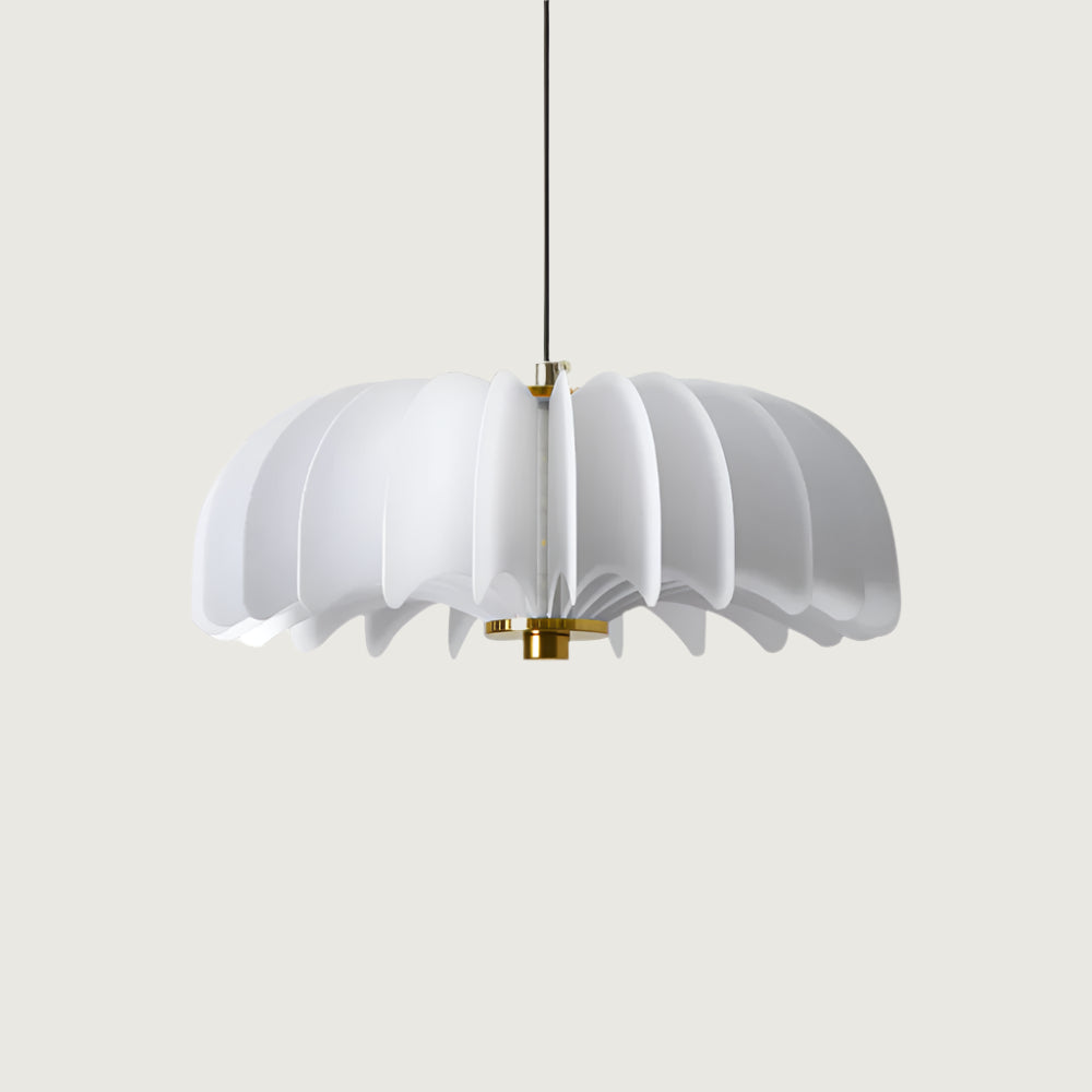 Lámpara Colgante Blanca Minimalista Nórdica de Alabastro para Cocina y Comedor 6