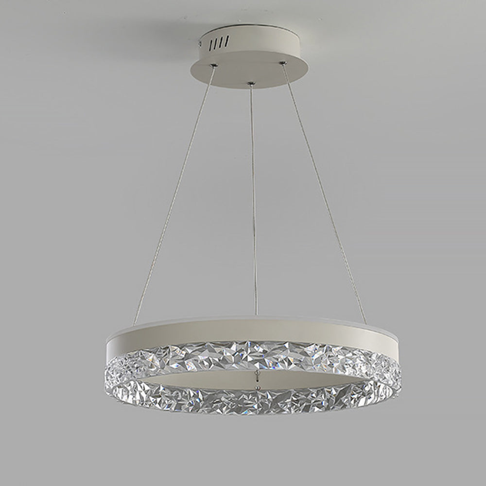 Lámpara Colgante Circular LED de Lujo Ligero – Diseño Minimalista y Eficiente 6