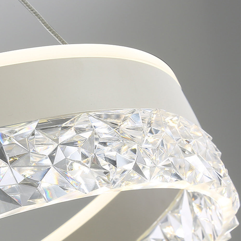 Lámpara Colgante Circular LED de Lujo Ligero – Diseño Minimalista y Eficiente 8