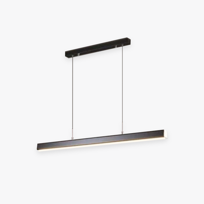 Lámpara Colgante LED Industrial de Metal y Acrílico – Diseño Moderno y Seguro 1