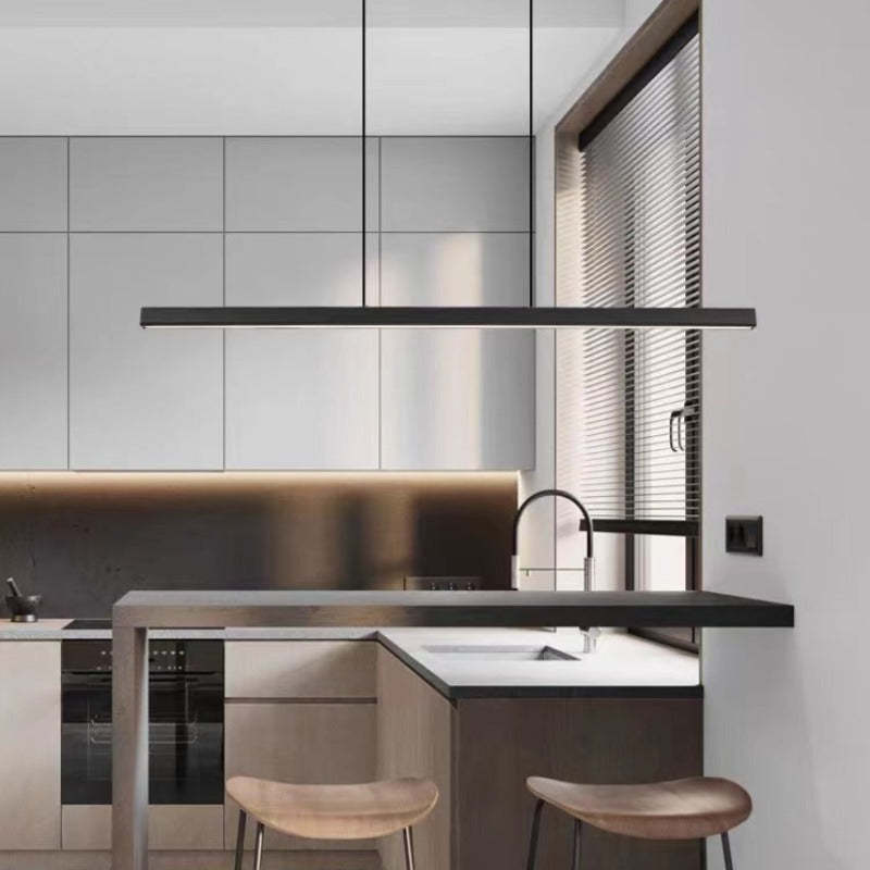 Lámpara Colgante LED Industrial de Metal y Acrílico – Diseño Moderno y Seguro 15