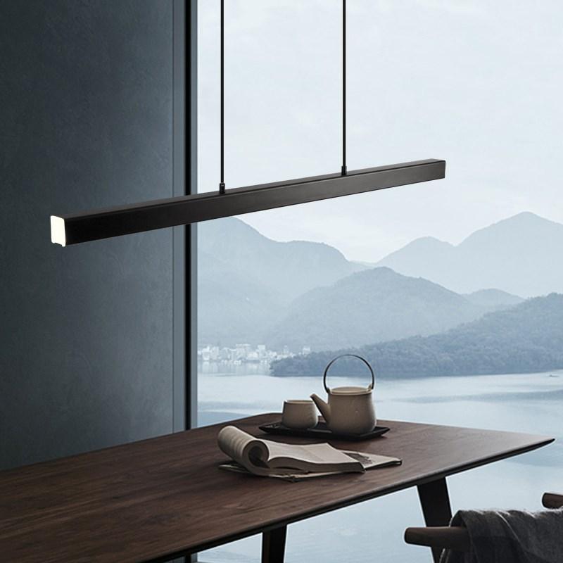 Lámpara Colgante LED Industrial de Metal y Acrílico – Diseño Moderno y Seguro 2