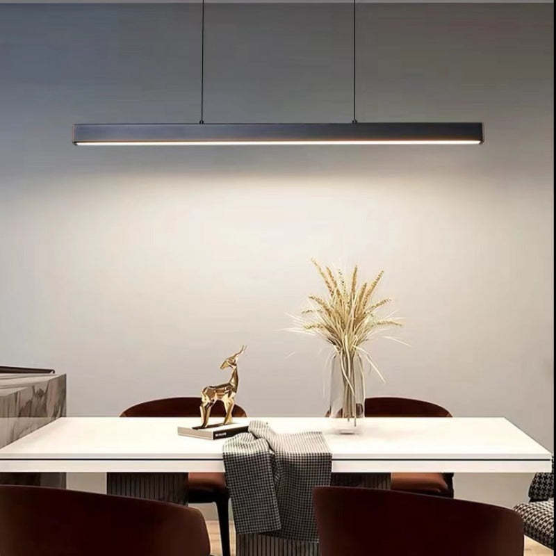 Lámpara Colgante LED Industrial de Metal y Acrílico – Diseño Moderno y Seguro 3