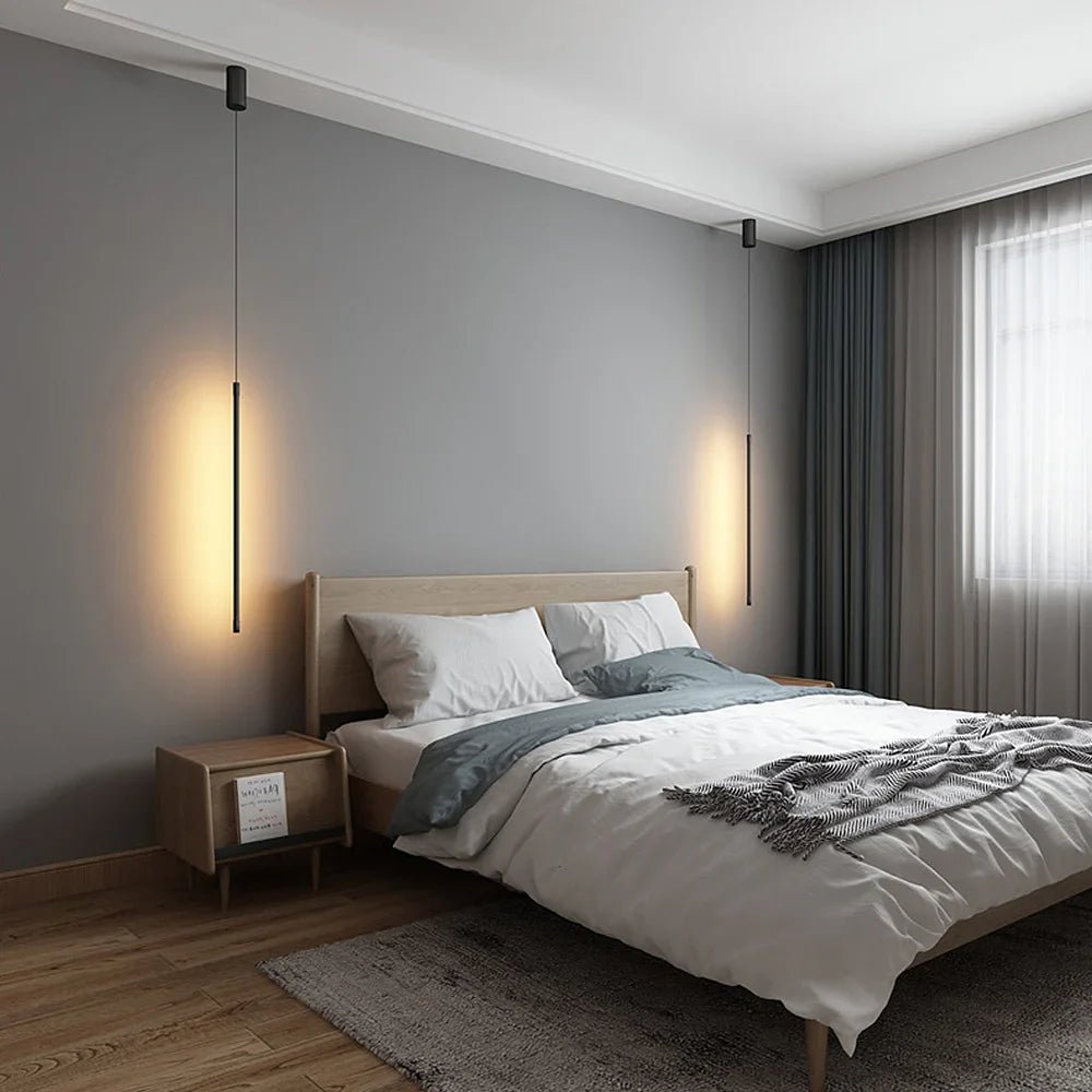 Lámpara Colgante LED Minimalista de Aluminio para Techo Moderno – Diseño Elegante y Eficiente Energéticamente 6