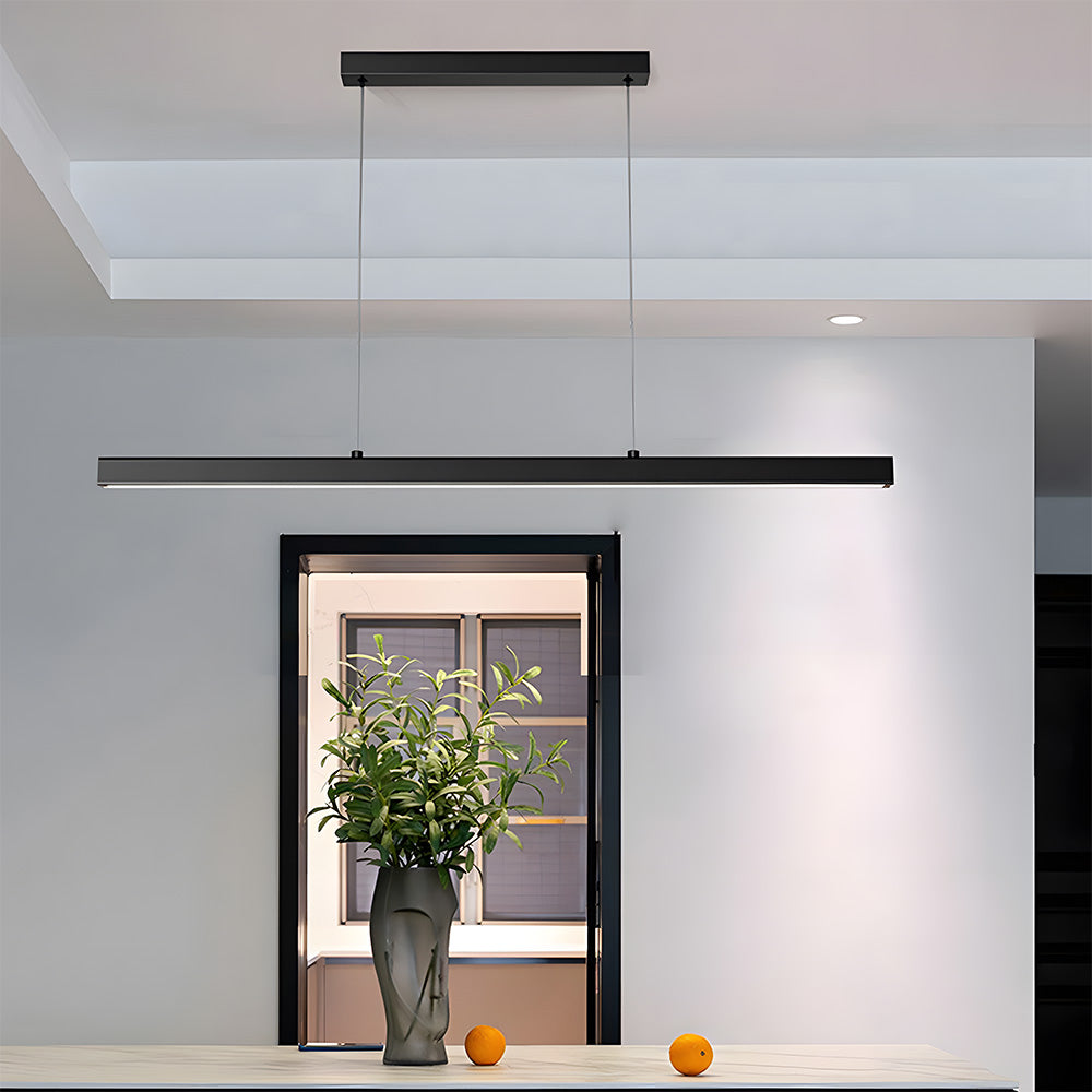 Lámpara Colgante LED Minimalista de Diseño Moderno para Techo – Ideal para Cocinas y Salas de Estar, Longitud Ajustable 6
