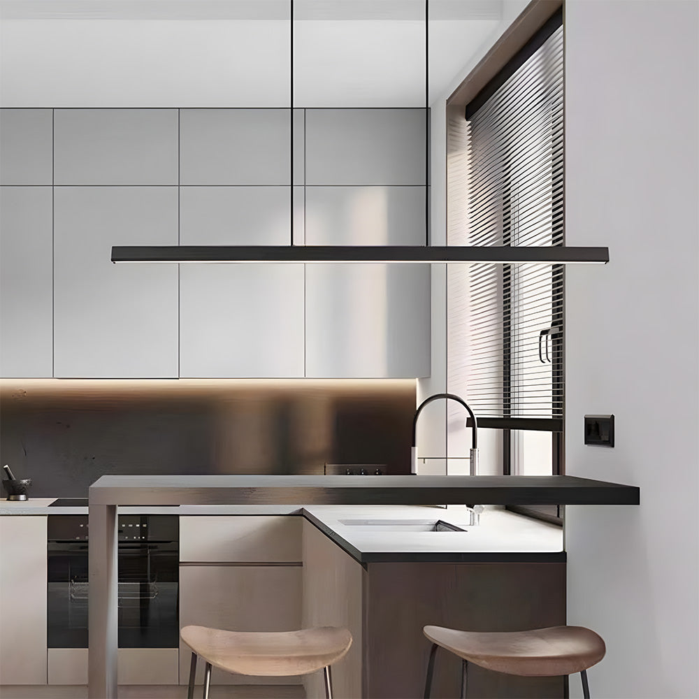 Lámpara Colgante LED Minimalista de Diseño Moderno para Techo – Ideal para Cocinas y Salas de Estar, Longitud Ajustable 7