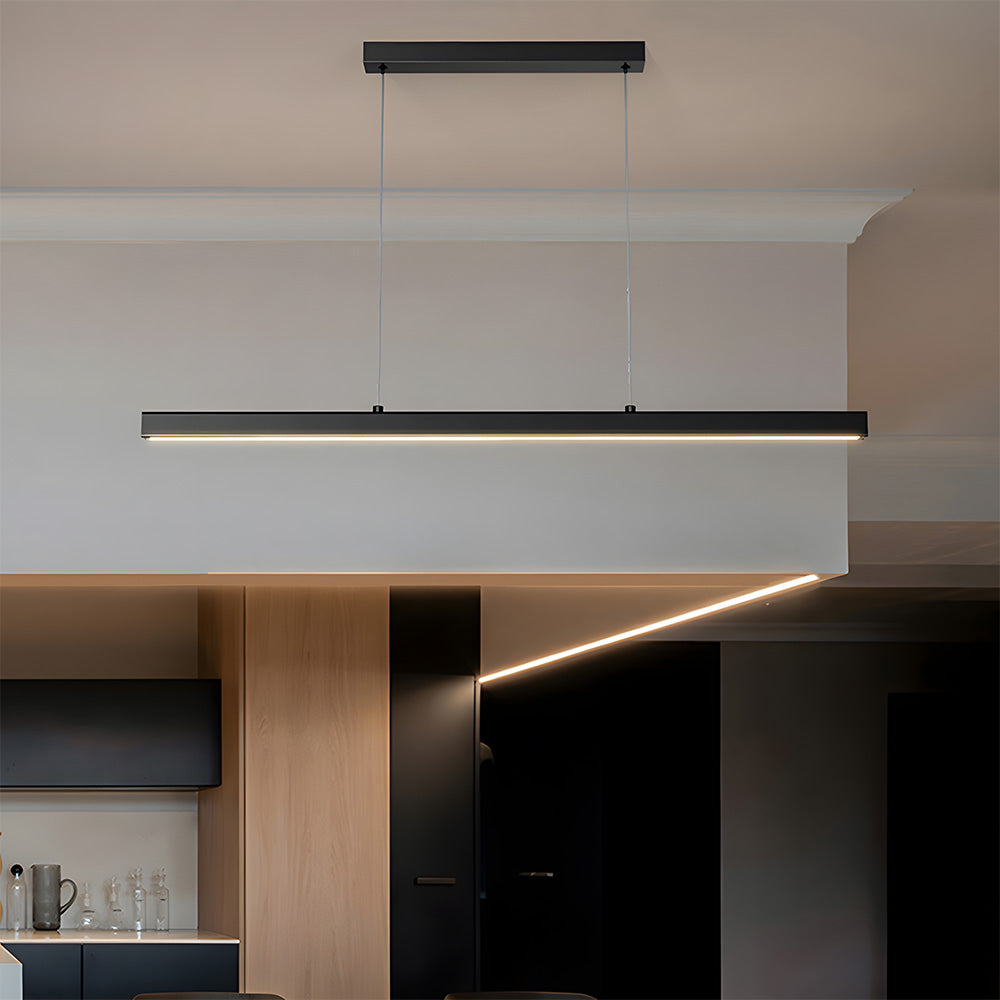 Lámpara Colgante LED Minimalista de Diseño Moderno para Techo – Ideal para Cocinas y Salas de Estar, Longitud Ajustable 9